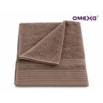 Памучна хавлия Omexa Classic 50x90 см, бежова