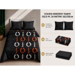 Памучен спален комплект Omexa 160x200 см, 4 части