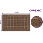 Постелка за баня Omexa Ace 60x110 см, кафява