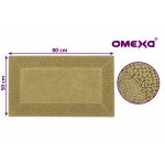Постелка за баня Omexa Fluff 50x80 см, зелена