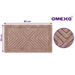 Постелка за баня Omexa Marina, 50x80 см, бежова