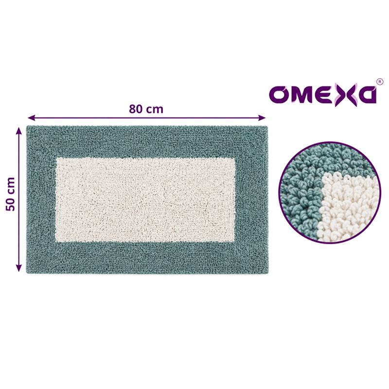 Постелка за баня Omexa Reversible 50x80 см
