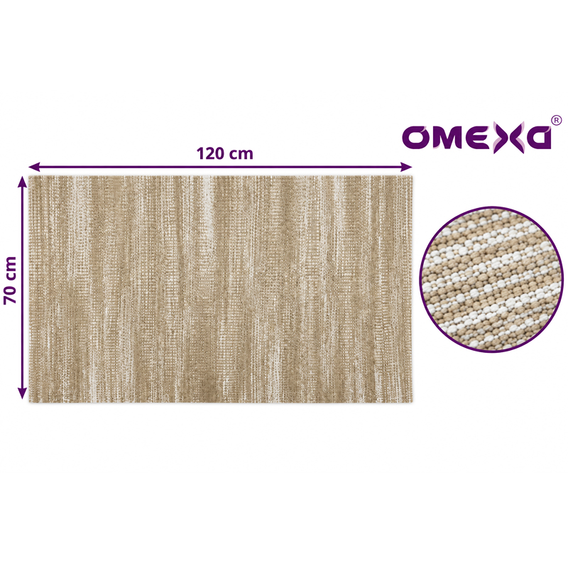 Постелка Omexa Melange 70x120 см, лате