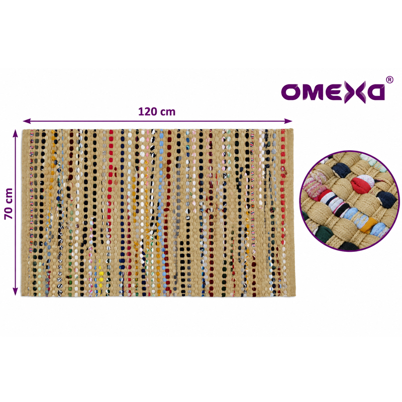 Постелка Omexa Rocco, 70x120 см, многоцветна