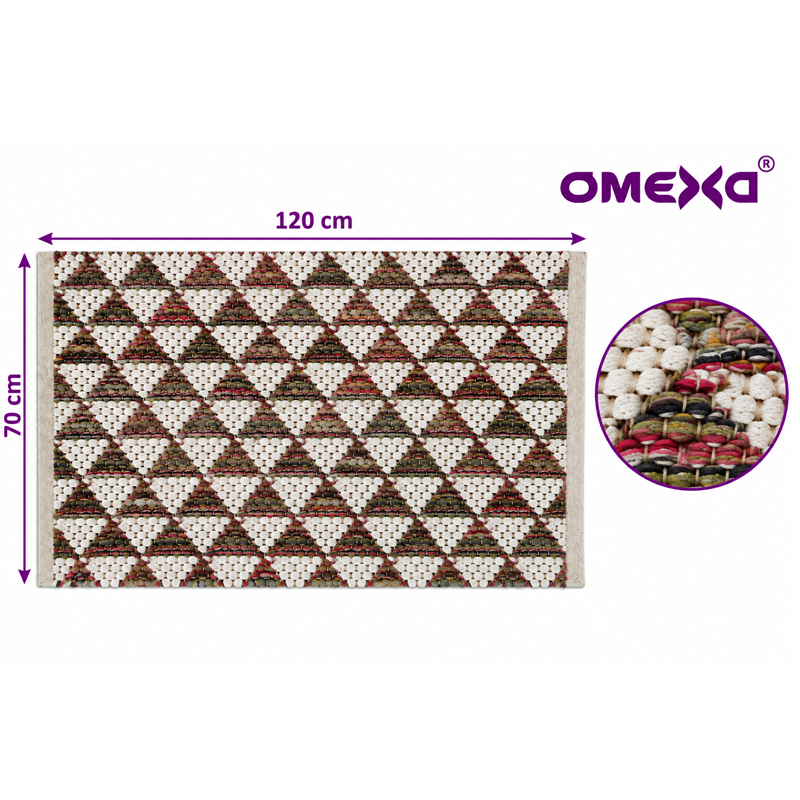 Постелка Omexa, 70x120 см, геометричен десен
