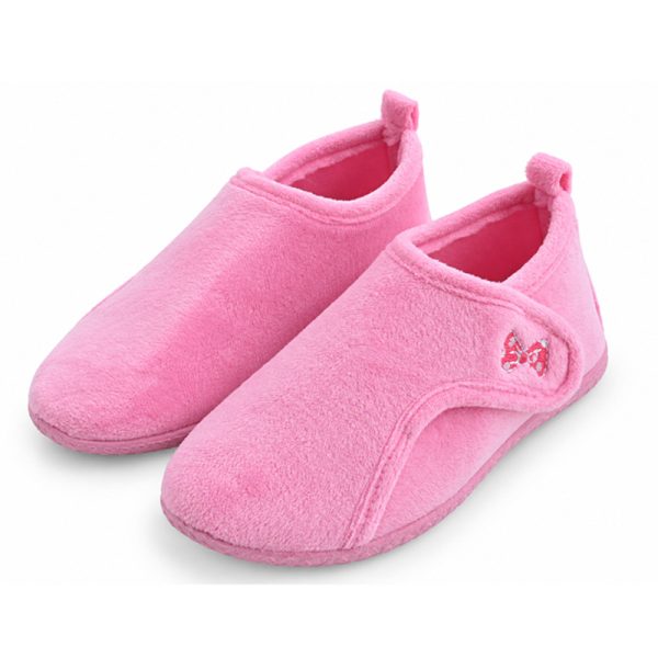 Детски пантофи в розово, размери 31-35